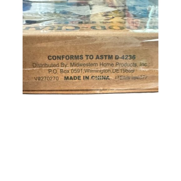 Wood-Craft Stamp Kit With Ink Pad & 9 Assorted Rubber Stampers - Picture 7 of 7